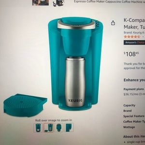 Keurig K-cup pod coffee maker